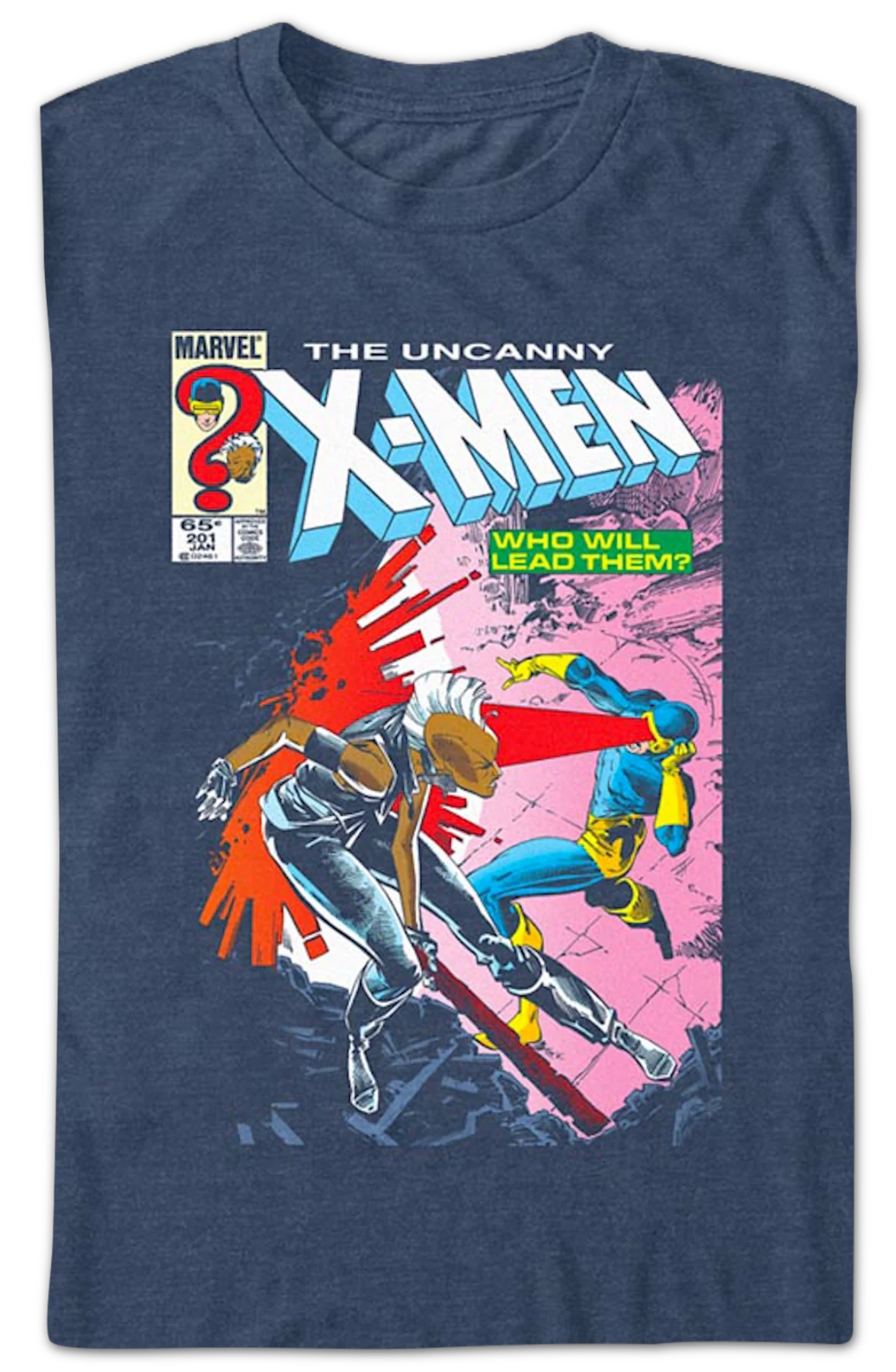 Uncanny X-Men Vol. 1 #201 Marvel Comics T-Shirt - Image 2