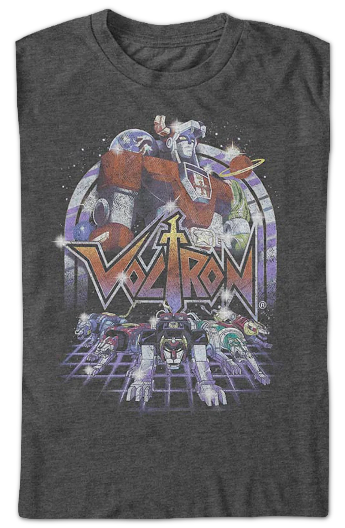 Unchartered Regions Of The Universe Voltron T-Shirt - Image 2
