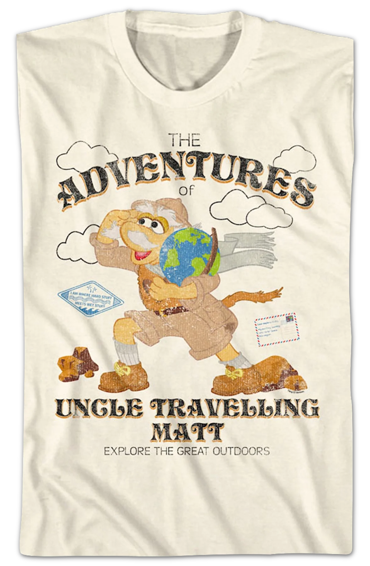 Uncle Travelling Matt Fraggle Rock T-Shirt - Image 2
