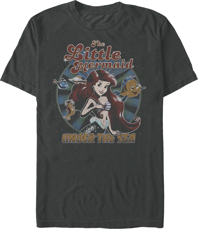 Under The Sea Little Mermaid T-Shirt