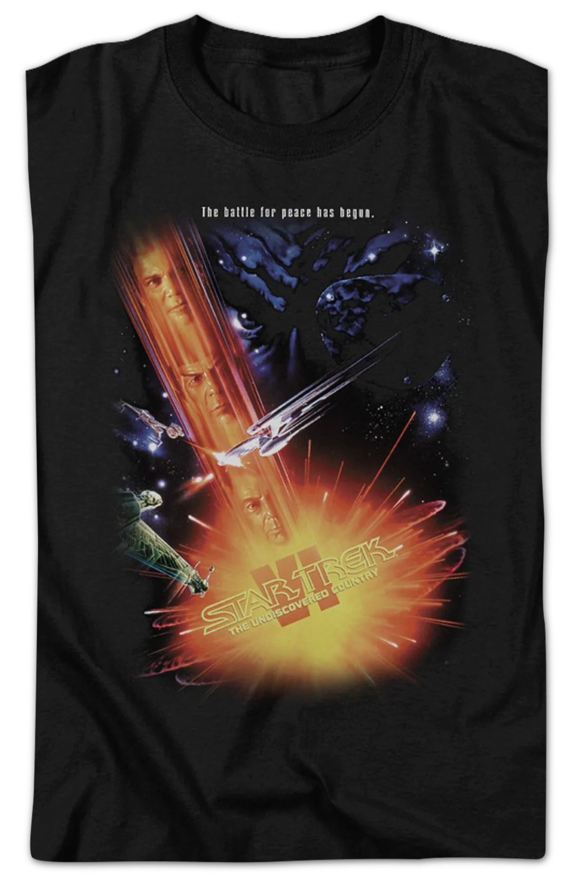 Undiscovered Country Poster Star Trek T-Shirt - Image 2