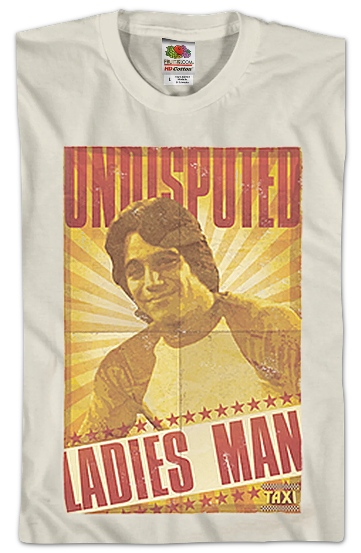 Undisputed Ladies Man Taxi T-Shirt - Image 2