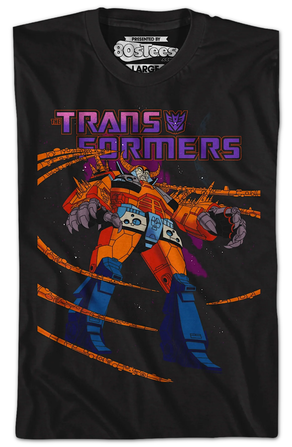 Unicron Tour Tranformers T-Shirt - Image 2