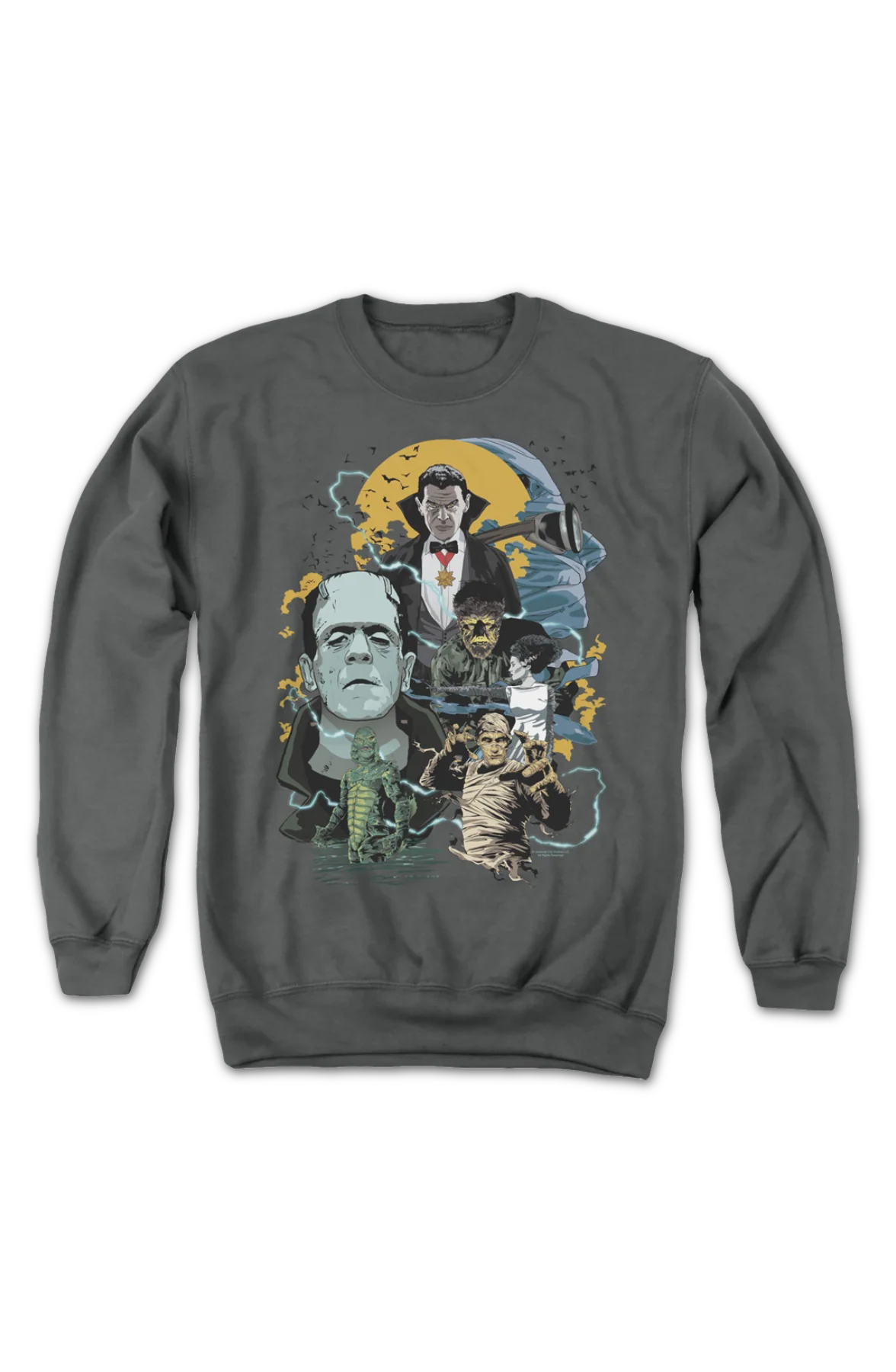 Universal Monsters Collage Sweatshirt - Image 2