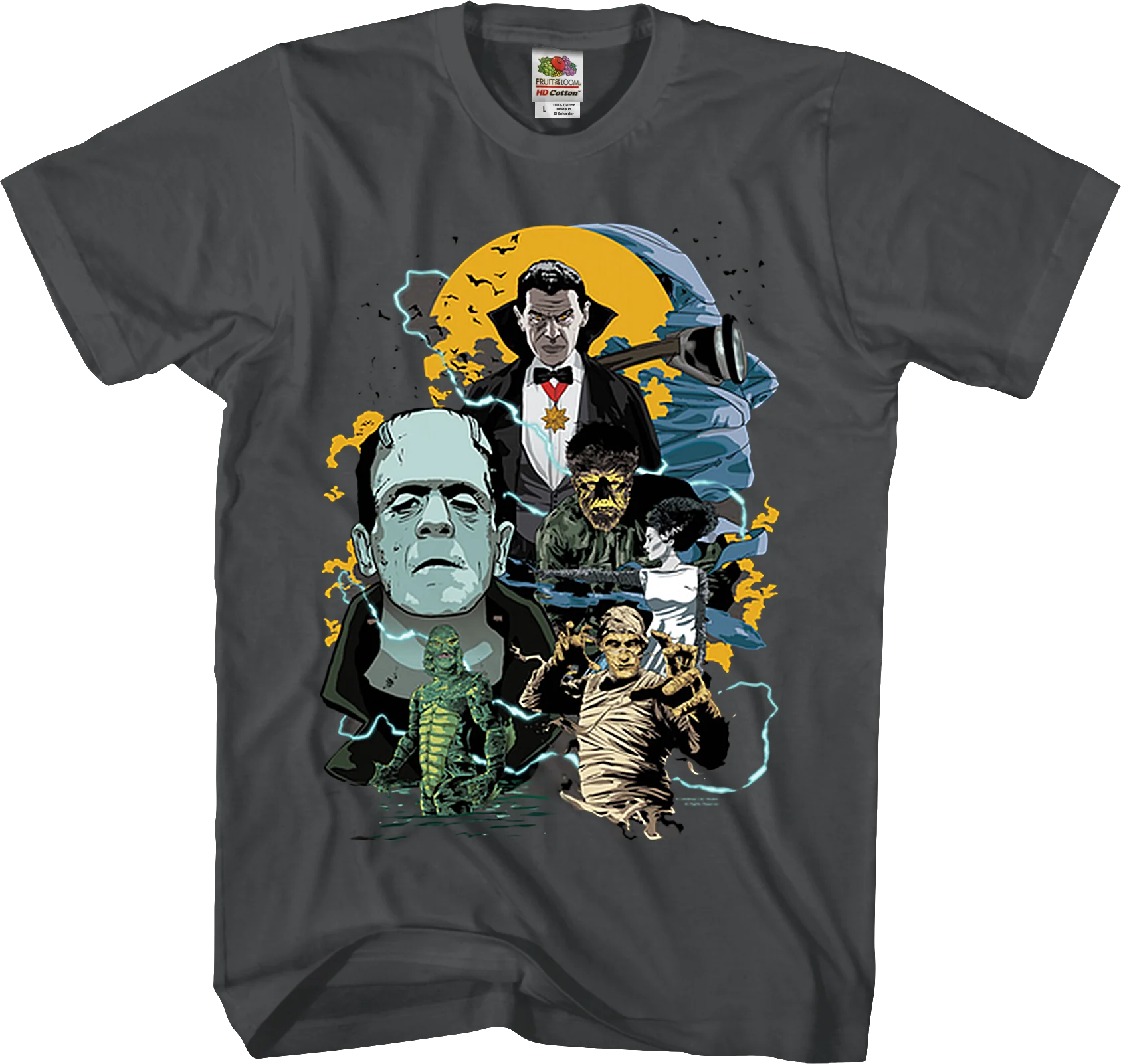 Universal Monsters Collage T-Shirt