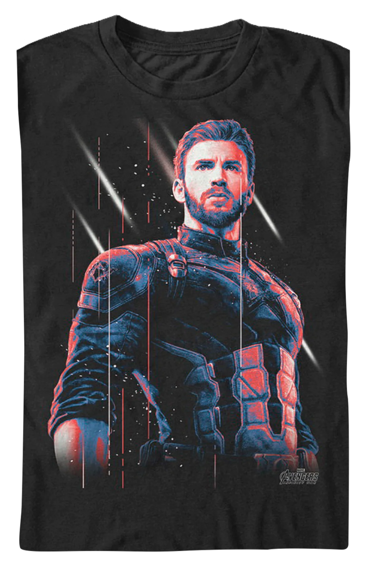 Unmasked Captain America T-Shirt - Image 2