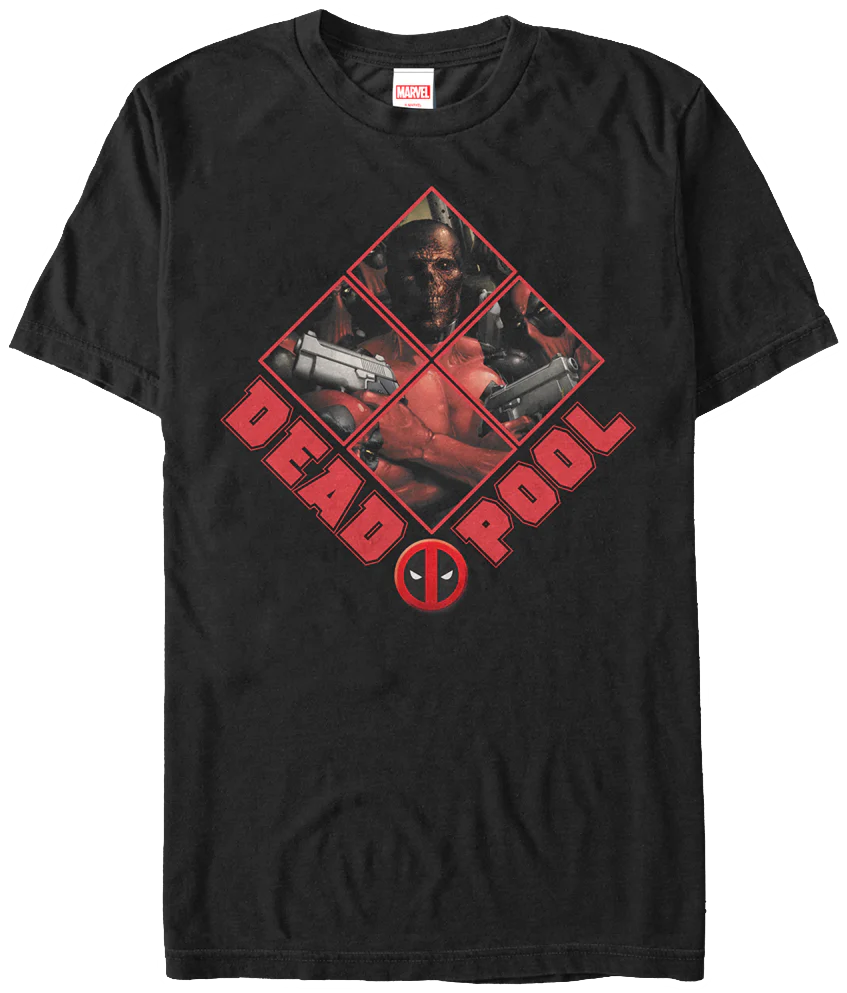 Unmasked Deadpool T-Shirt