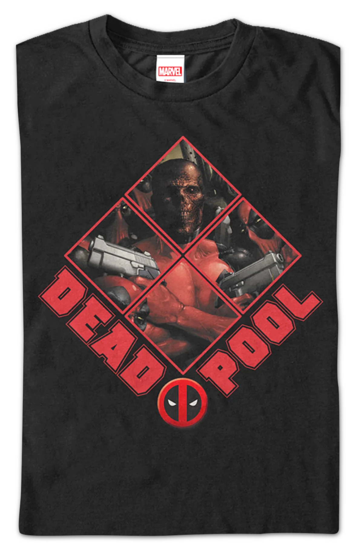 Unmasked Deadpool T-Shirt - Image 2