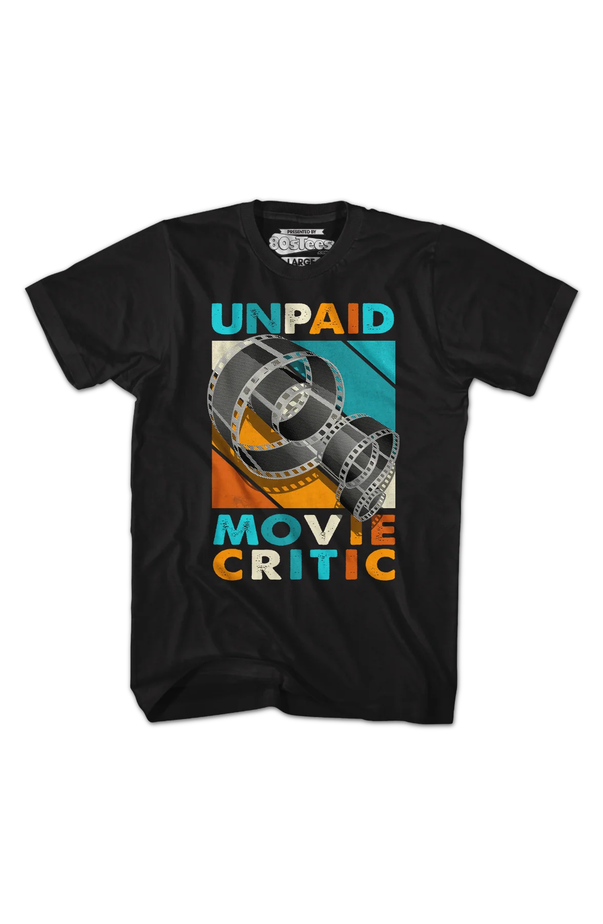 Unpaid Movie Critic T-Shirt - Image 2