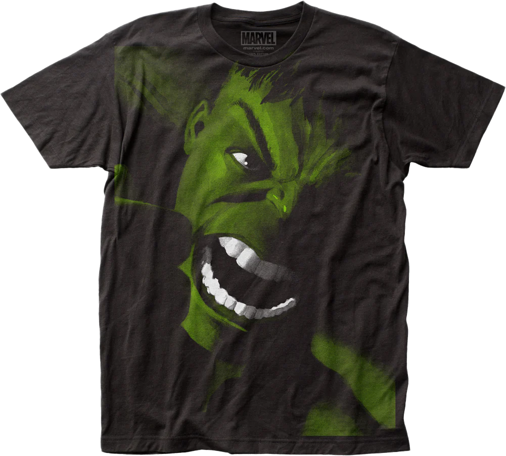 Up Close Rage Incredible Hulk T-Shirt