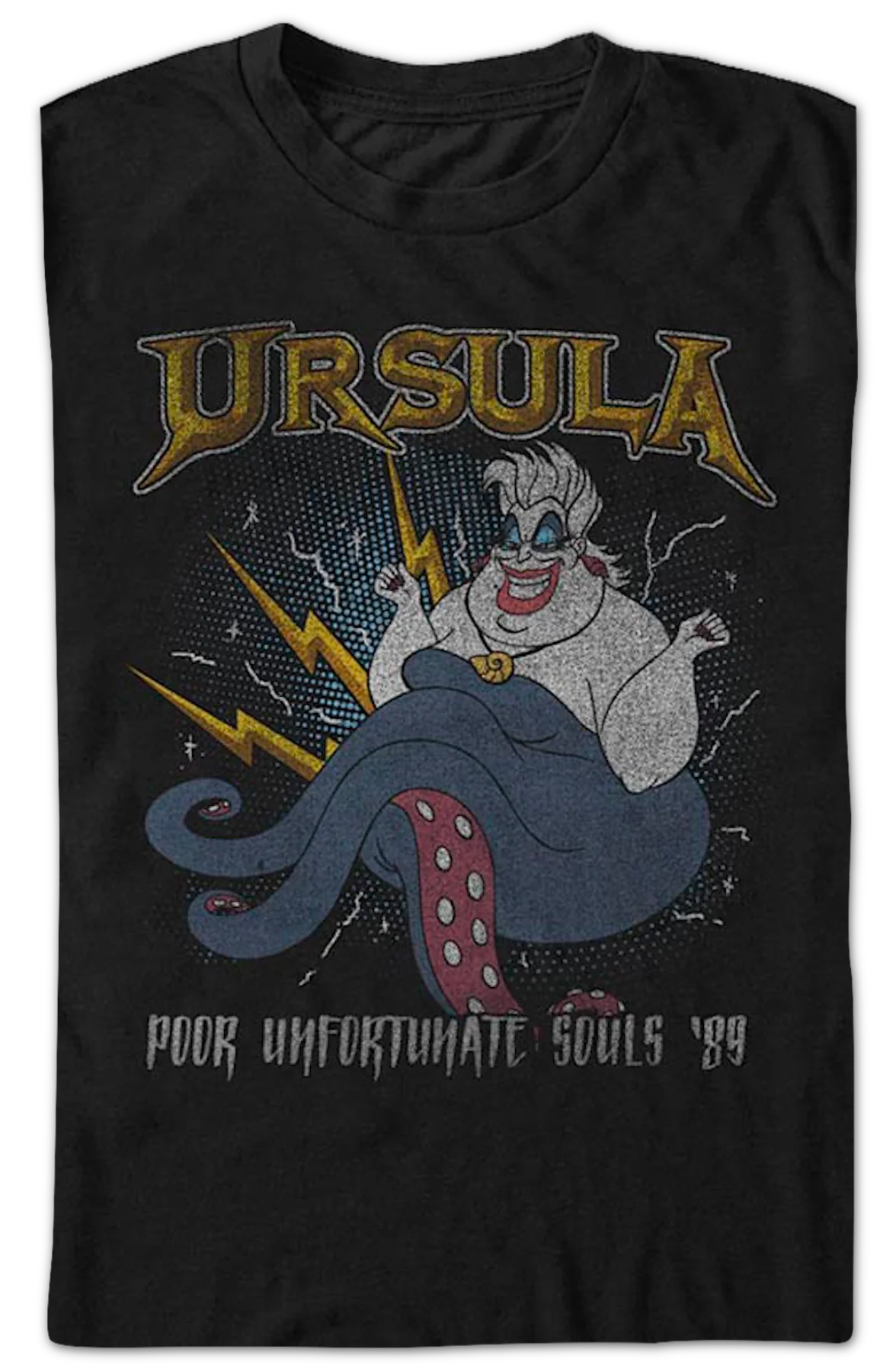 Ursula Poor Unfortunate Souls '89 Little Mermaid T-Shirt - Image 2