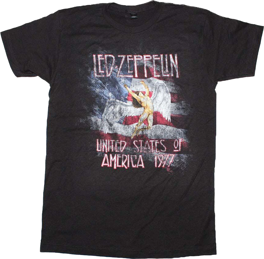USA 1977 Led Zeppelin T-Shirt