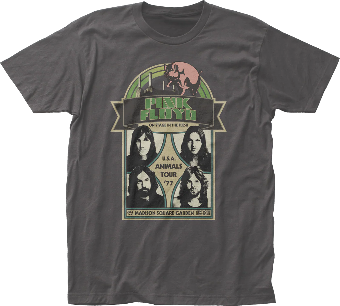 USA Animals Tour '77 Pink Floyd T-Shirt