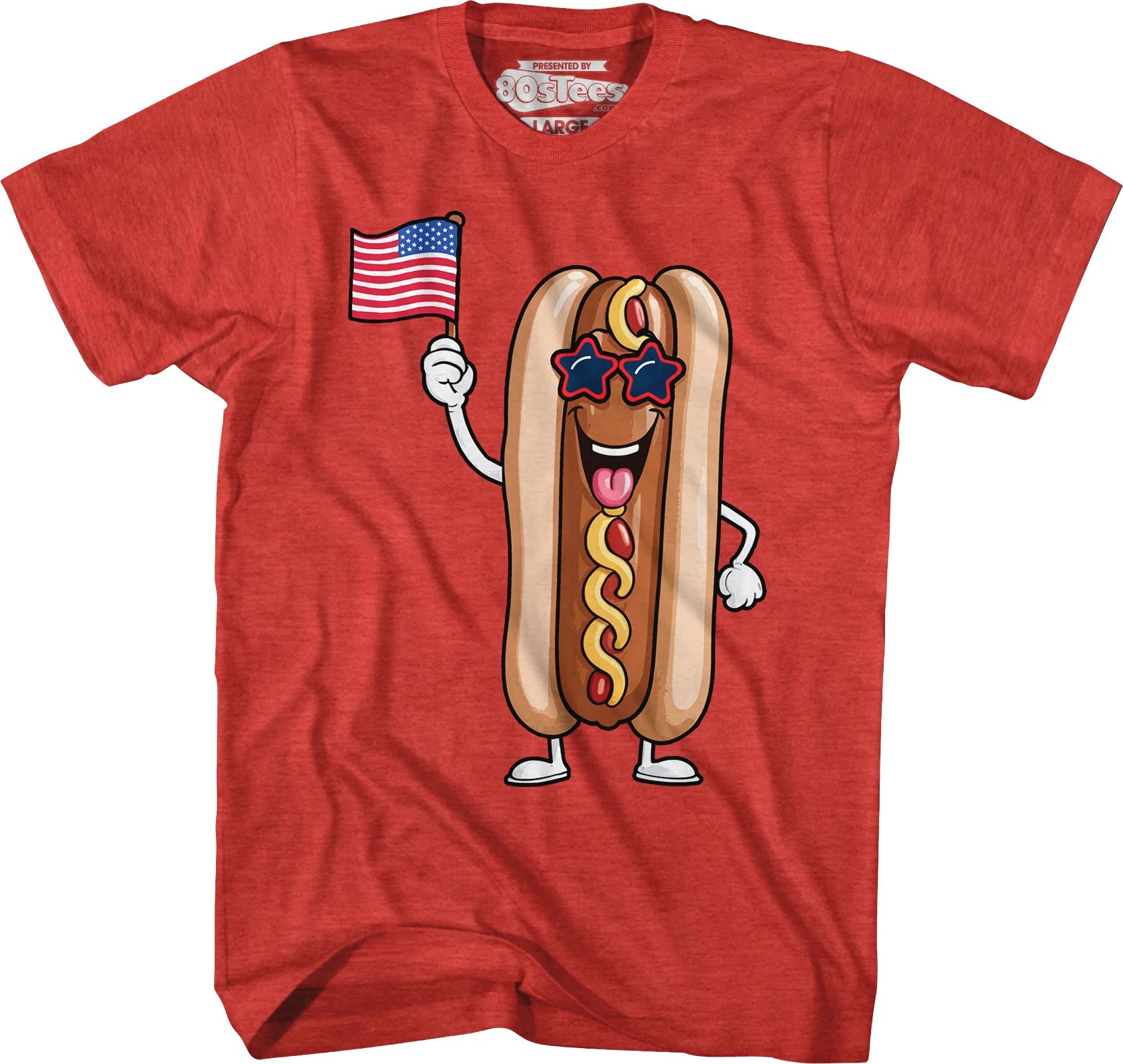 USA Hotdog T-Shirt - Image 4
