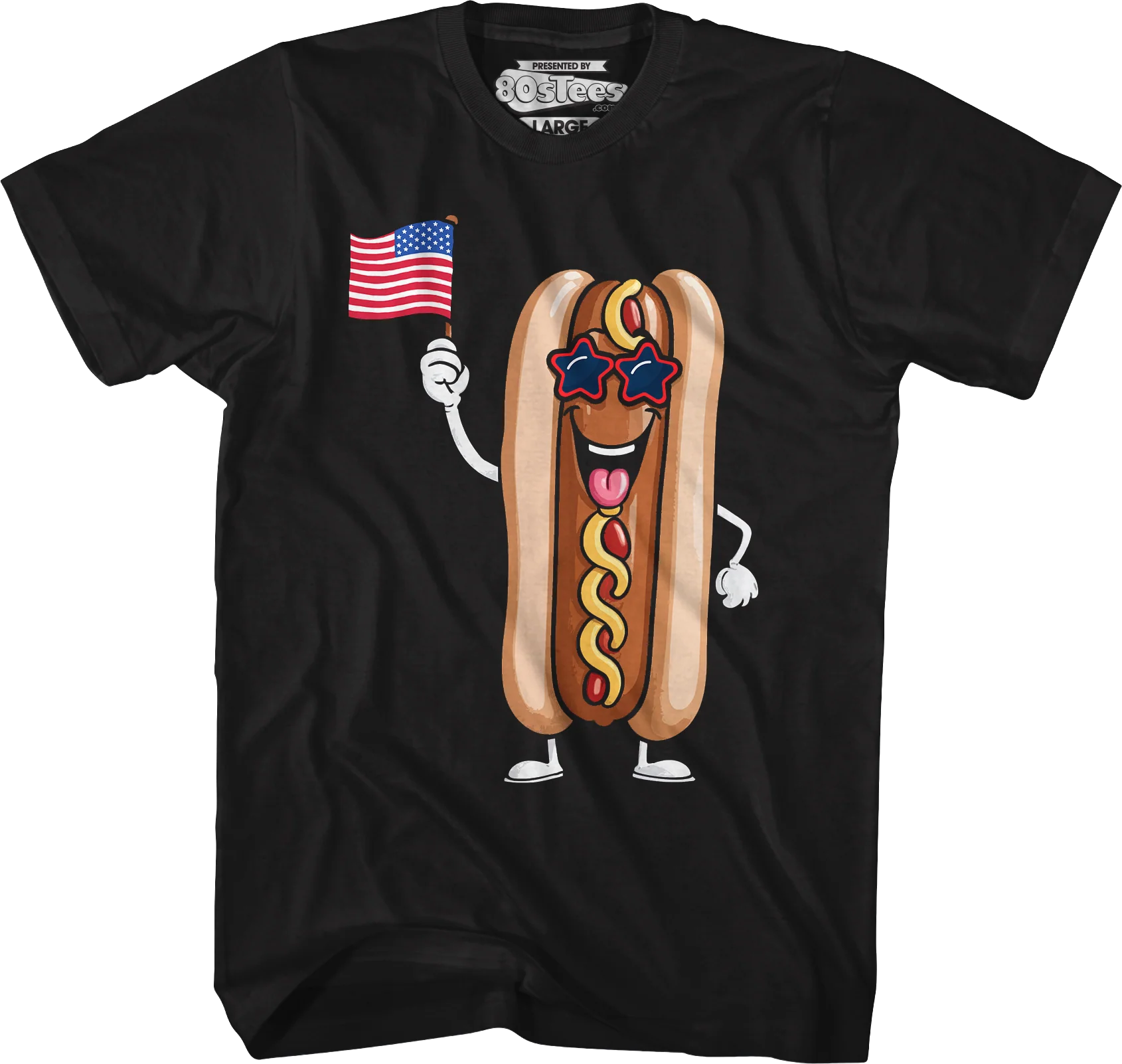 USA Hotdog T-Shirt - Image 5