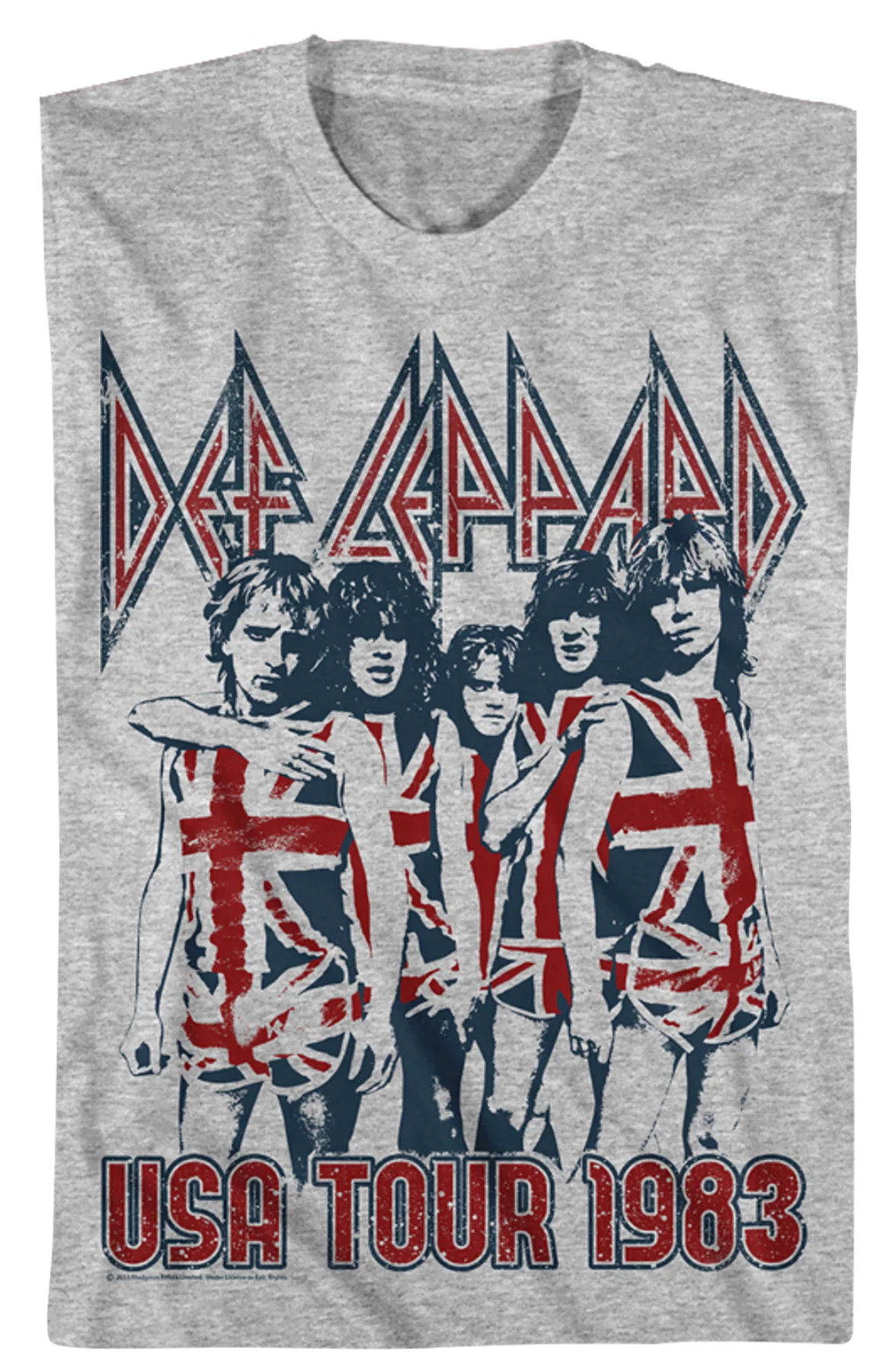 USA Tour 1983 Def Leppard T-Shirt - Image 2