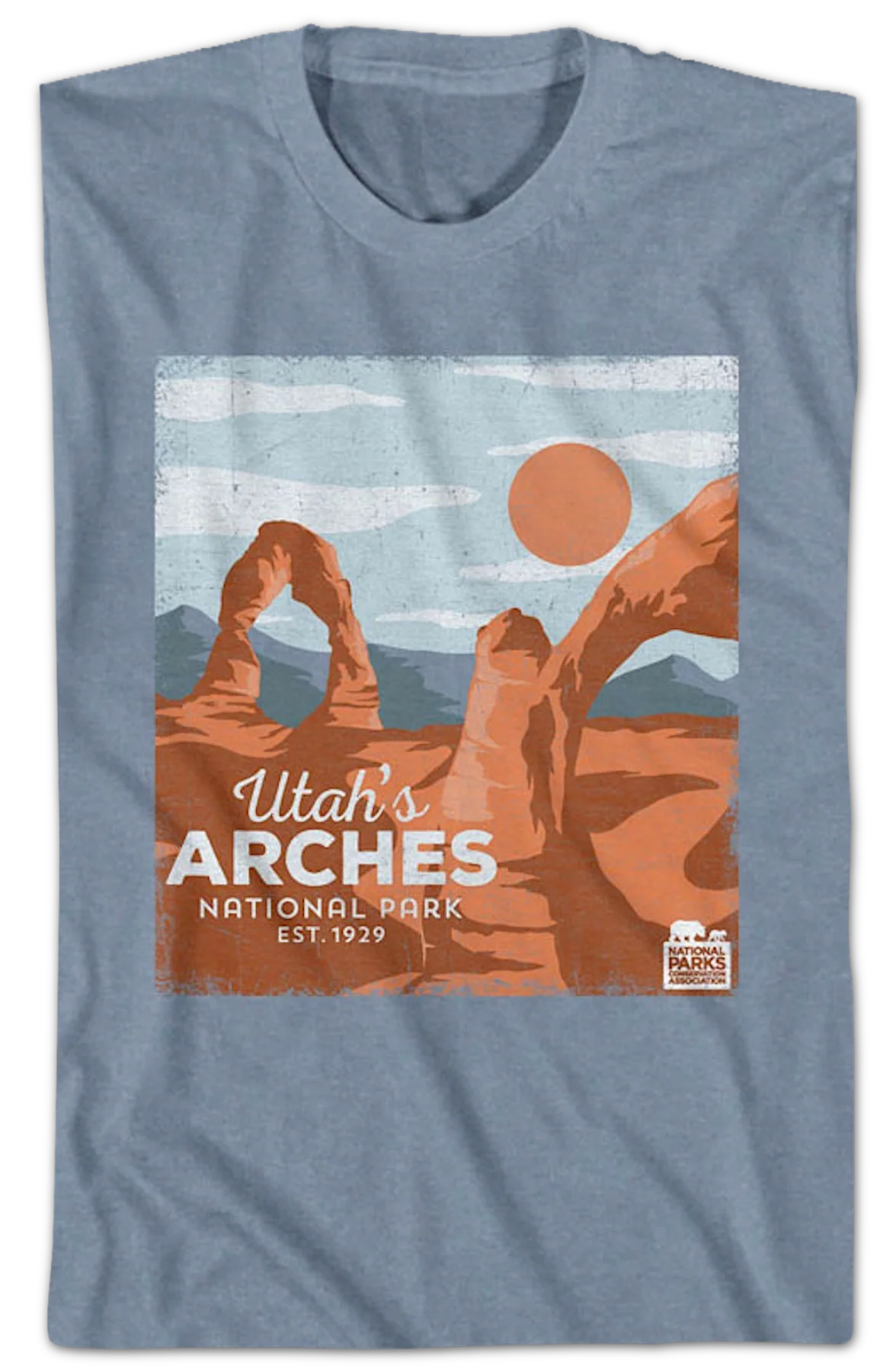 Utah's Arches National Park T-Shirt - Image 2