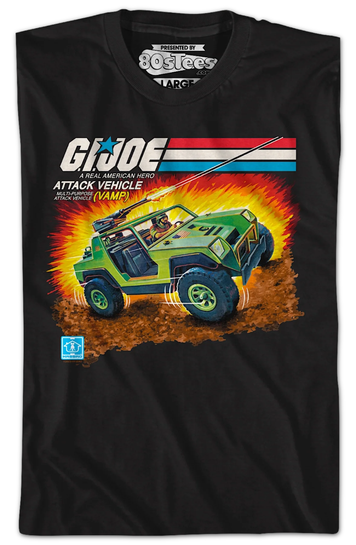 VAMP Box Art GI Joe T-Shirt - Image 2