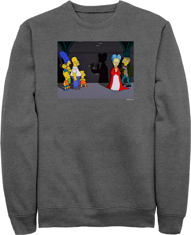 Vampire Burns The Simpsons Sweatshirt