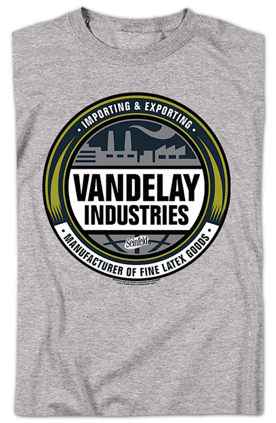 Vandelay Industries Logo Seinfeld T-Shirt - Image 2