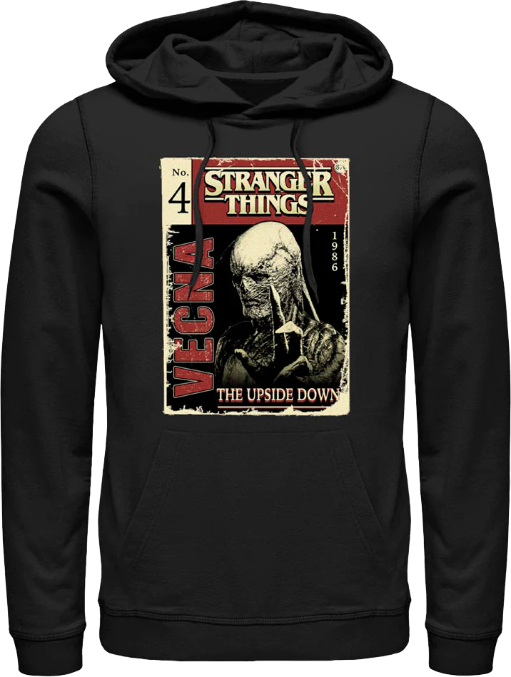 Vecna Comic Book Cover Stranger Things Hoodie