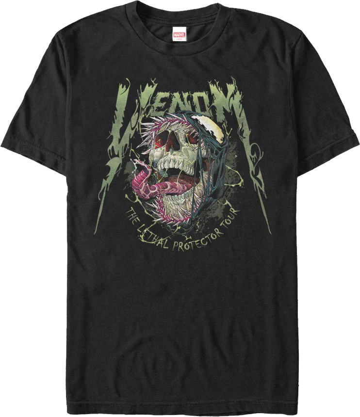 Venom Lethal Protector Tour Marvel Comics T-Shirt
