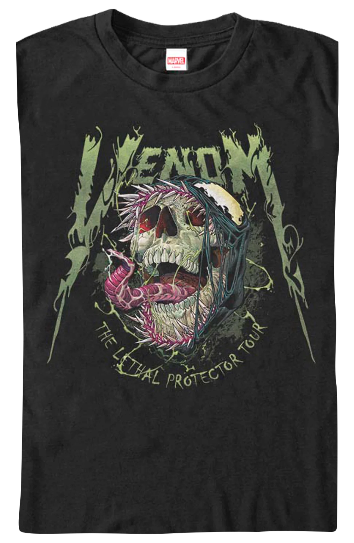 Venom Lethal Protector Tour Marvel Comics T-Shirt - Image 2
