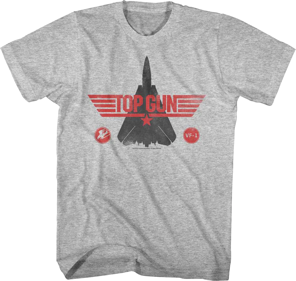 VF-1 Tomcat Silhouette Top Gun T-Shirt