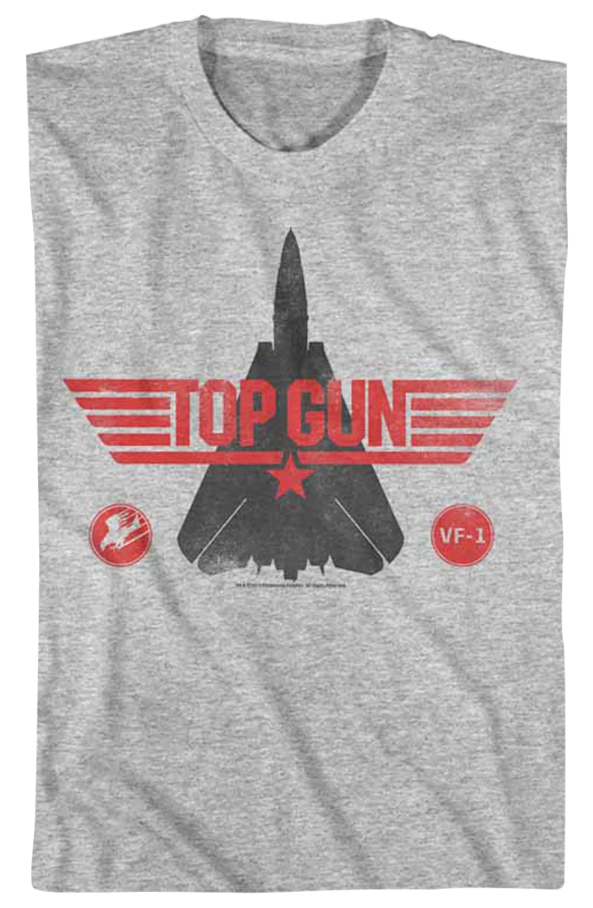 VF-1 Tomcat Silhouette Top Gun T-Shirt - Image 2