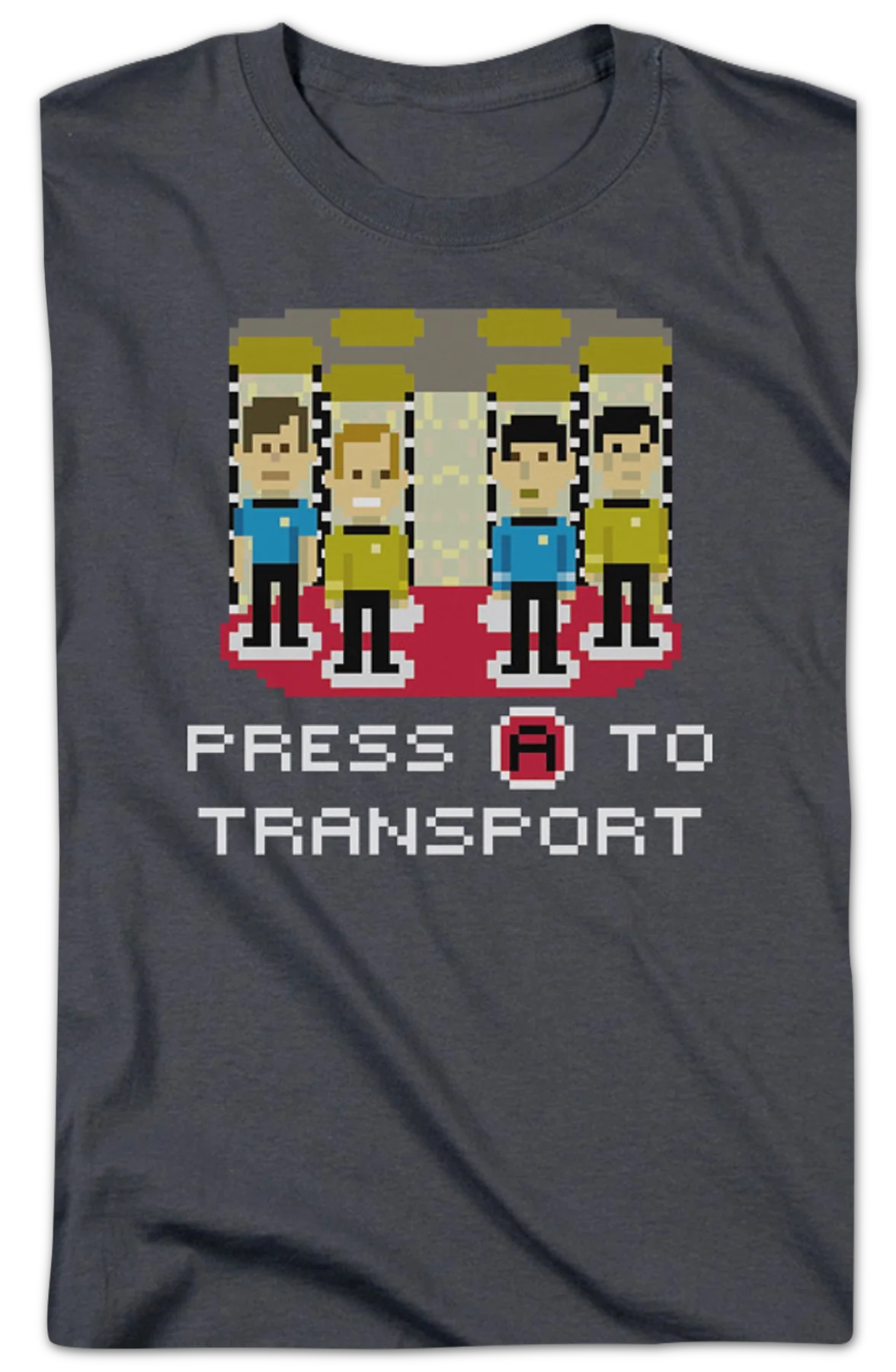 Video Game Transport Star Trek T-Shirt - Image 2