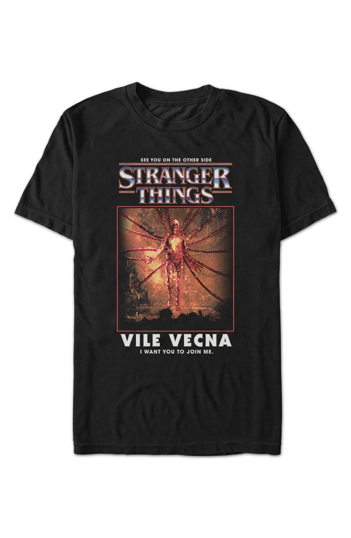 Vile Vecna Stranger Things T-Shirt - Image 2