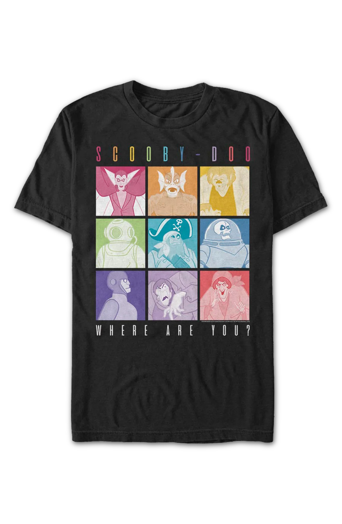 Villain Blocks Scooby-Doo T-Shirt - Image 2