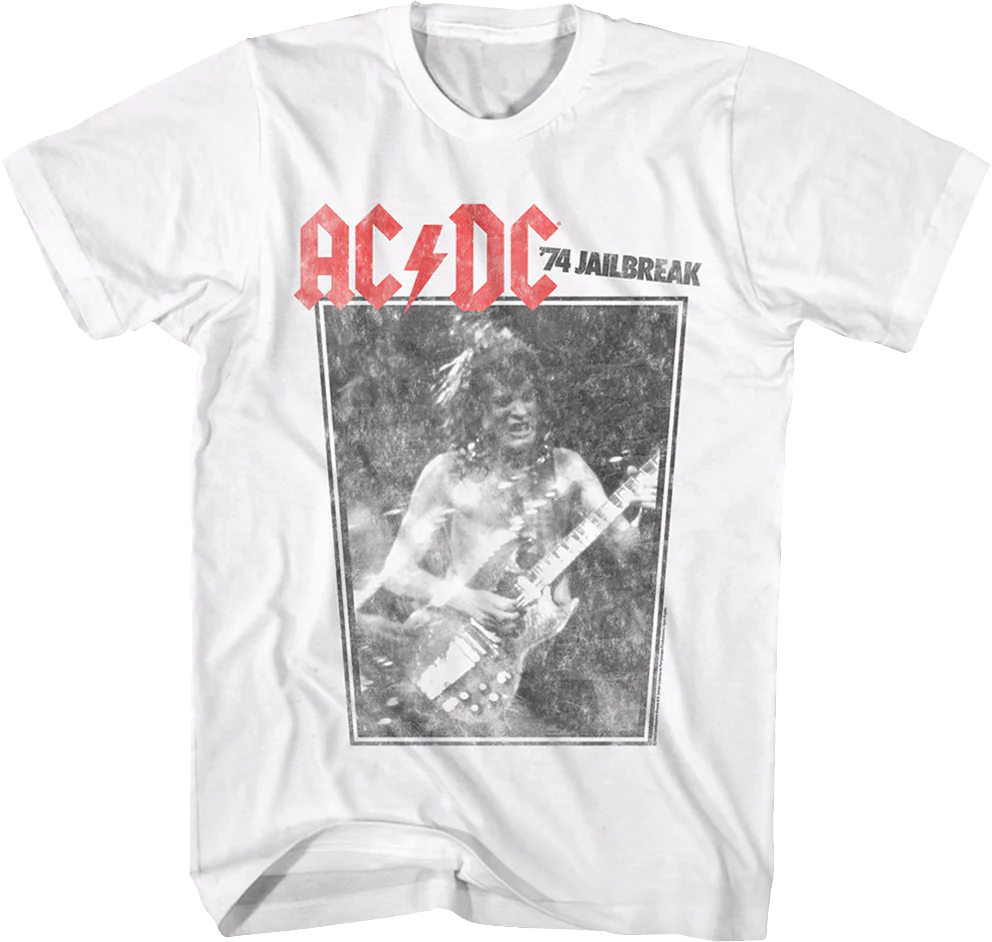 Vintage '74 Jailbreak ACDC Shirt