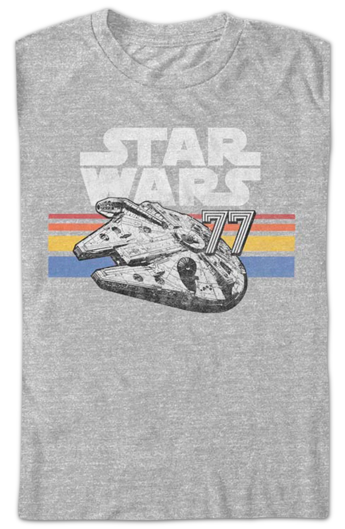 Vintage 77 Millennium Falcon Star Wars T-Shirt - Image 2