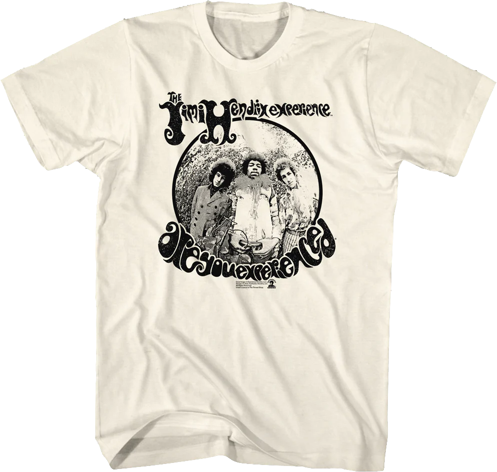 Vintage Are You Experienced Jimi Hendrix T-Shirt