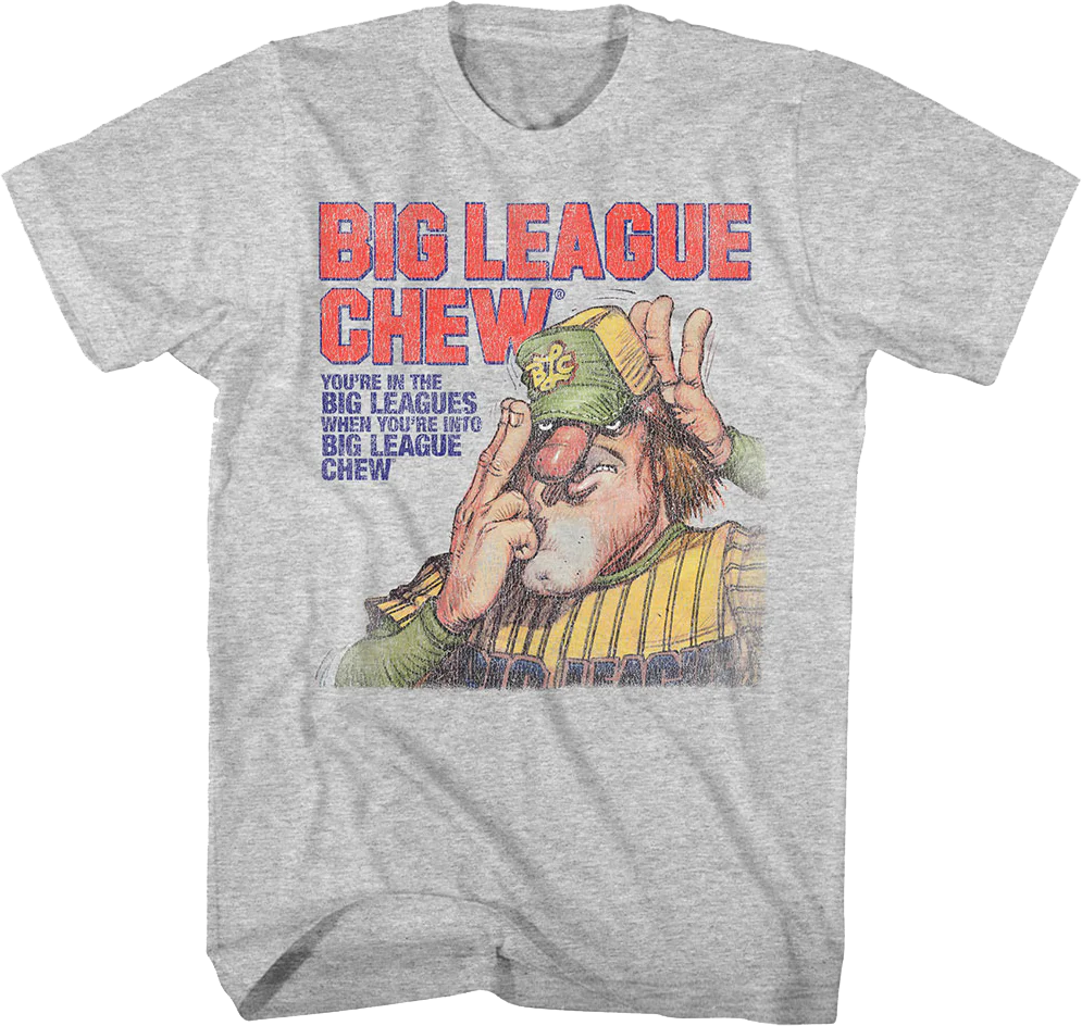 Vintage Big Leagues Pitcher Big League Chew T-Shirt