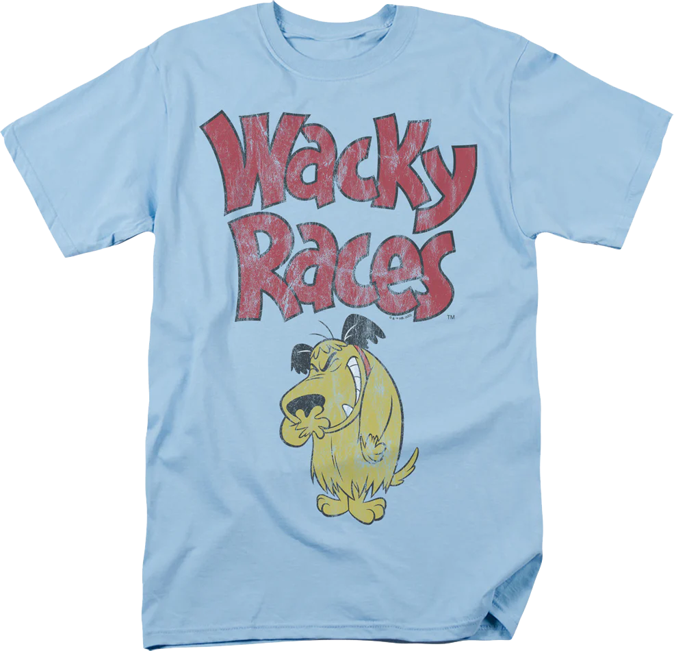 Vintage Blue Muttley Wacky Races T-Shirt