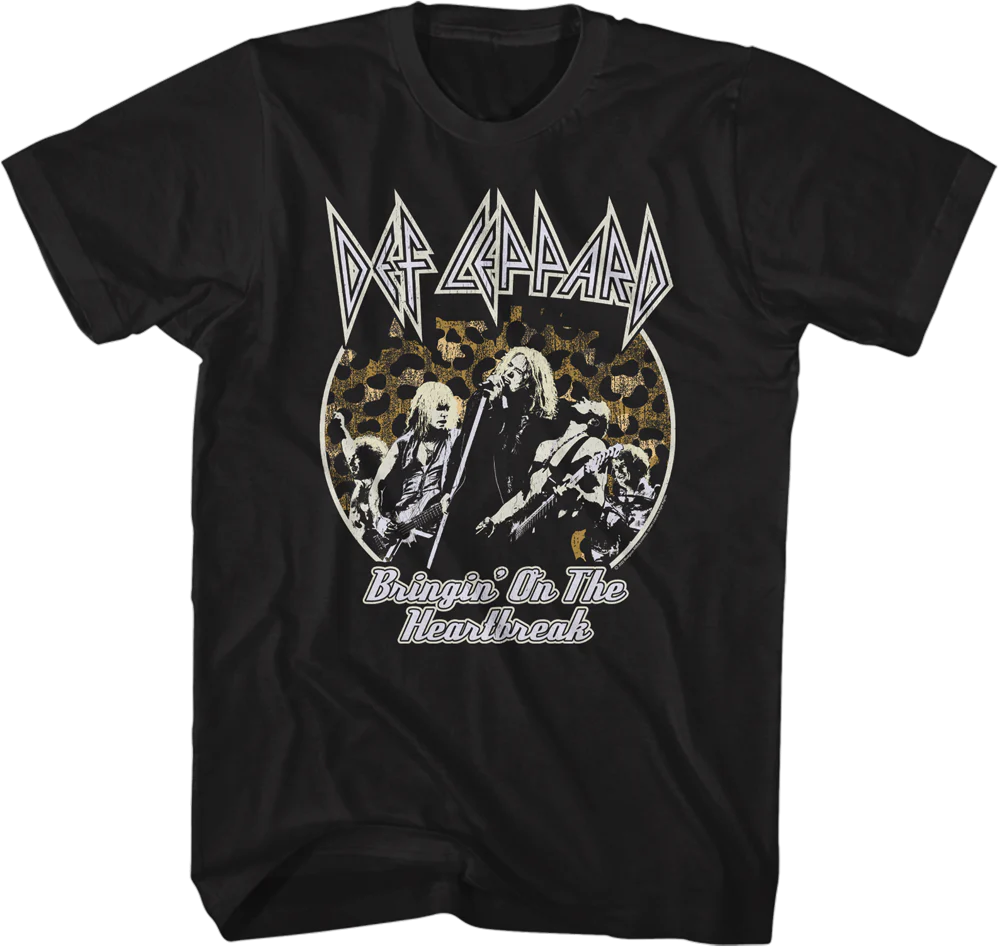 Vintage Bringin' On The Heartbreak Def Leppard T-Shirt