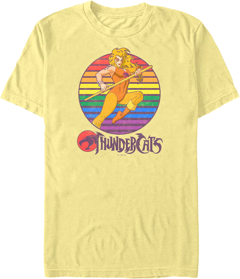 Vintage Cheetara Action Pose ThunderCats T-Shirt