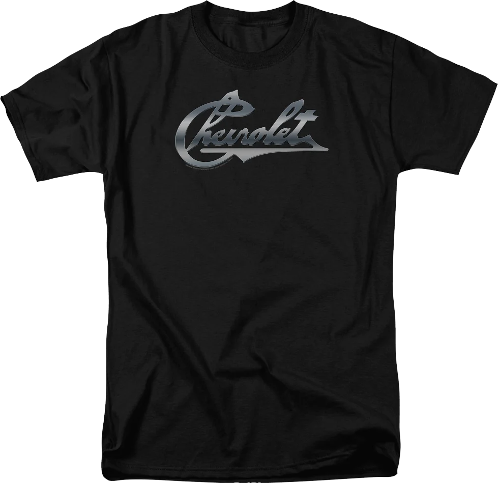 Vintage Chrome Logo Chevrolet T-Shirt