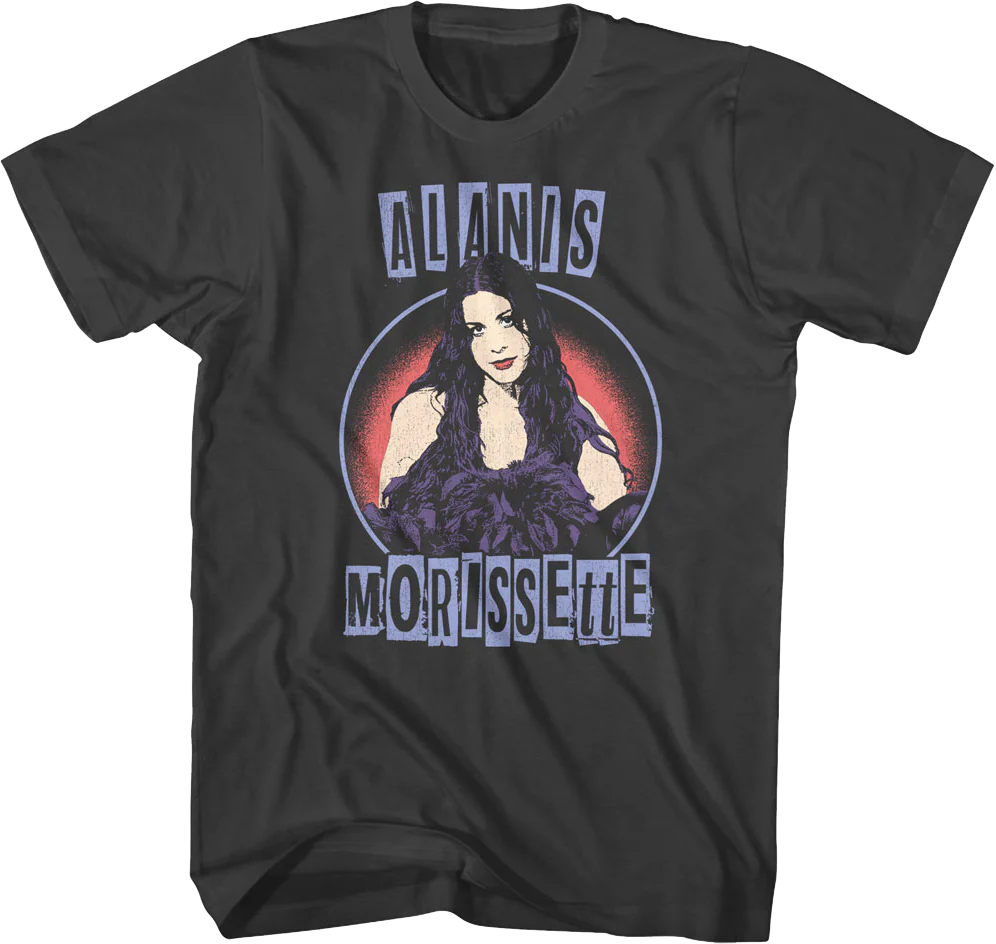 Vintage Circle Alanis Morissette T-Shirt