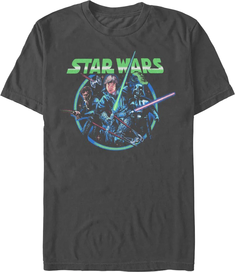 Vintage Circle Photo Star Wars T-Shirt