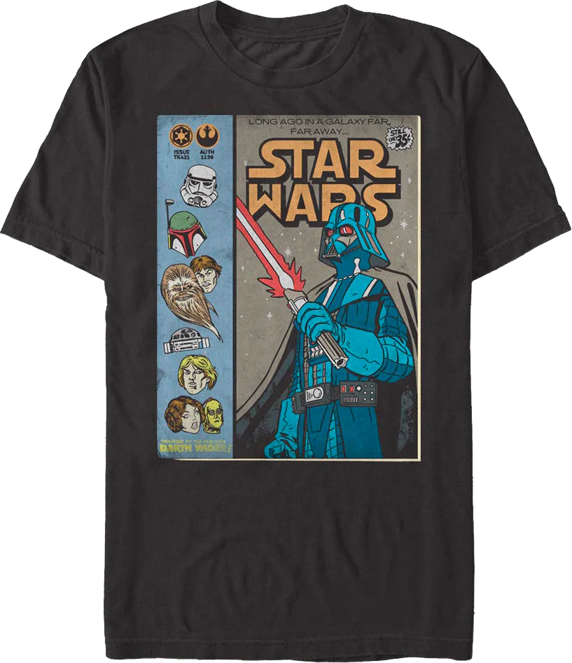 Vintage Comic Book Star Wars T-Shirt