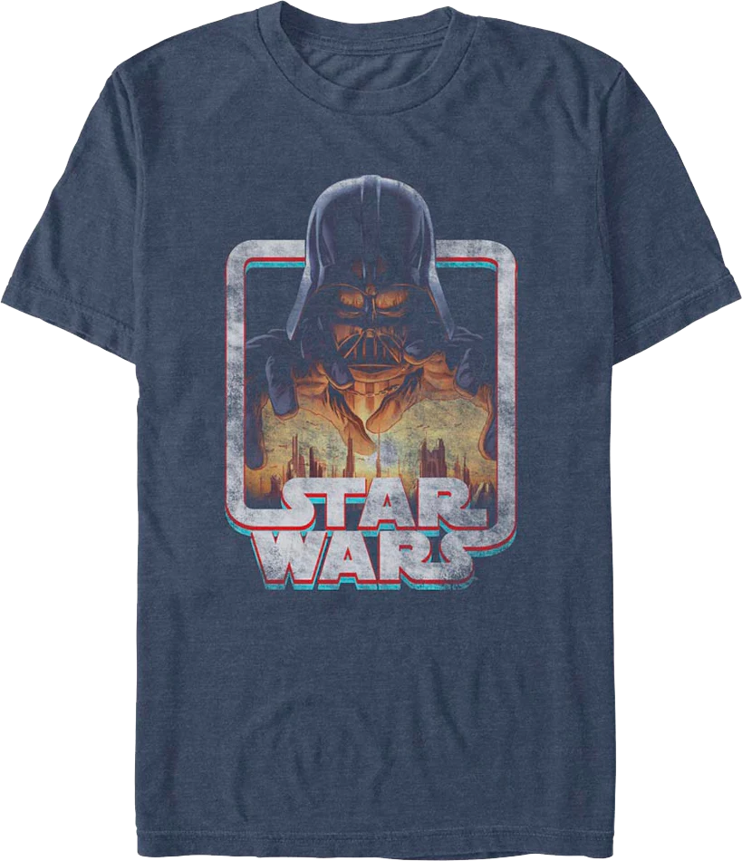 Vintage Darth Vader Frame Star Wars T-Shirt