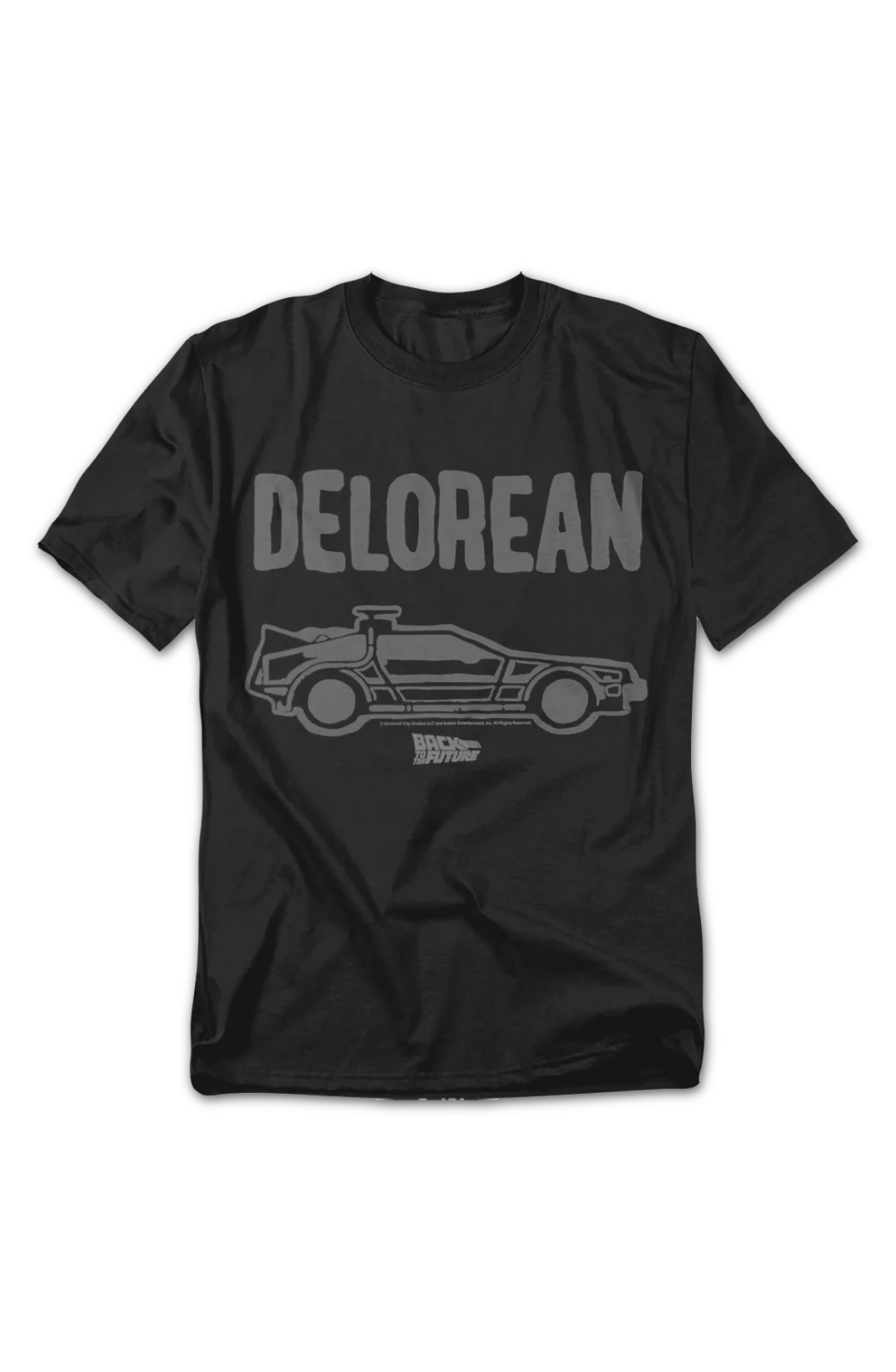 Vintage DeLorean Back To The Future T-Shirt - Image 2
