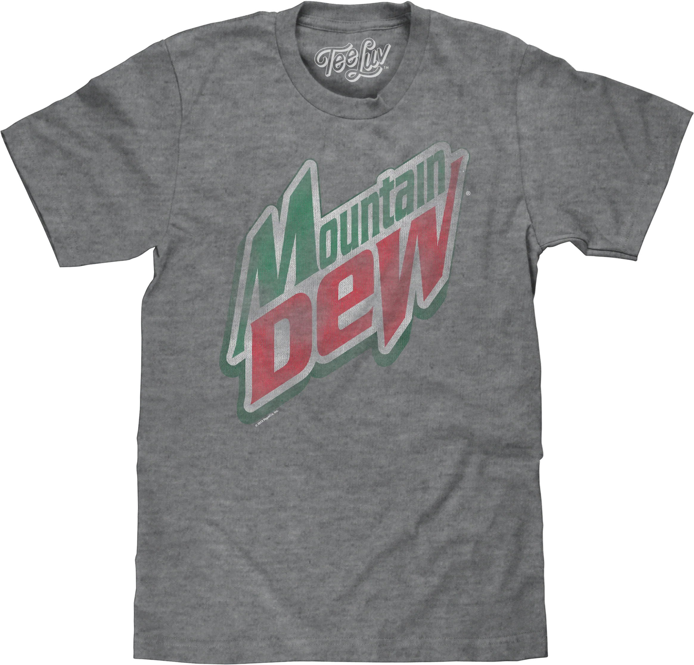 Vintage Distressed Logo Mountain Dew T-Shirt