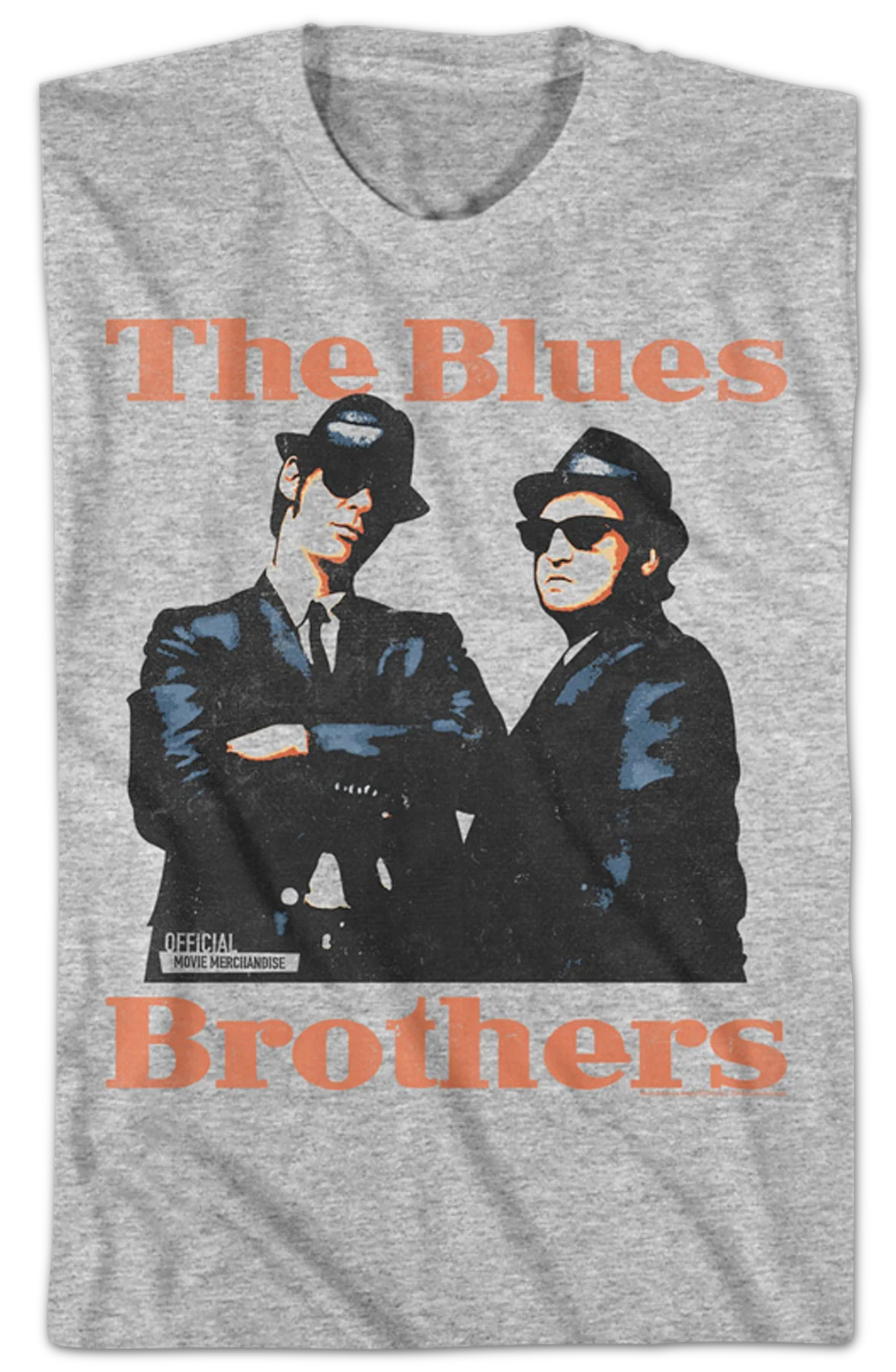Vintage Elwood and Jake The Blues Brothers T-Shirt - Image 2