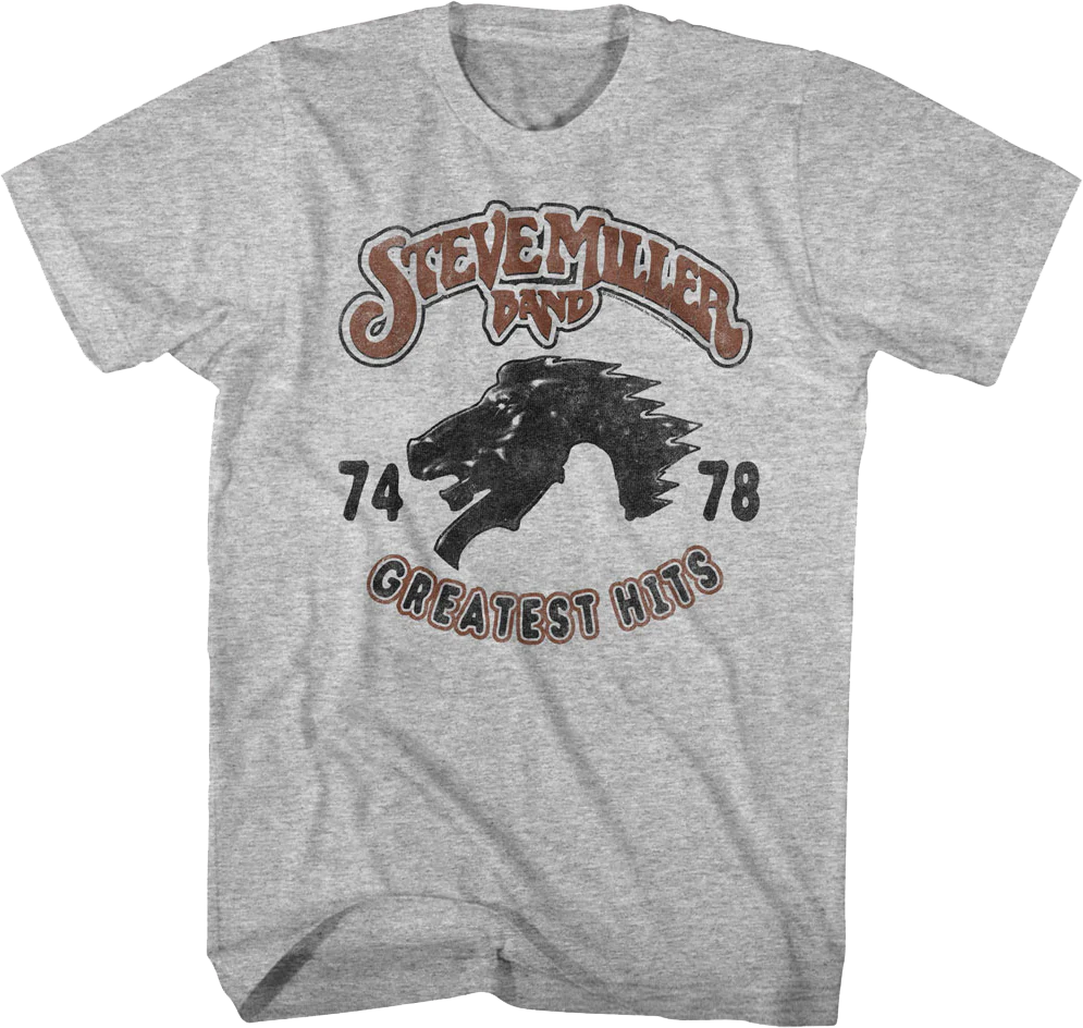 Vintage Greatest Hits Steve Miller Band T-Shirt - Image 2