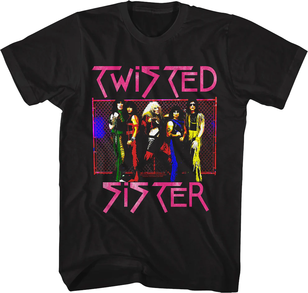 Vintage Group Photo Twisted Sister T-Shirt