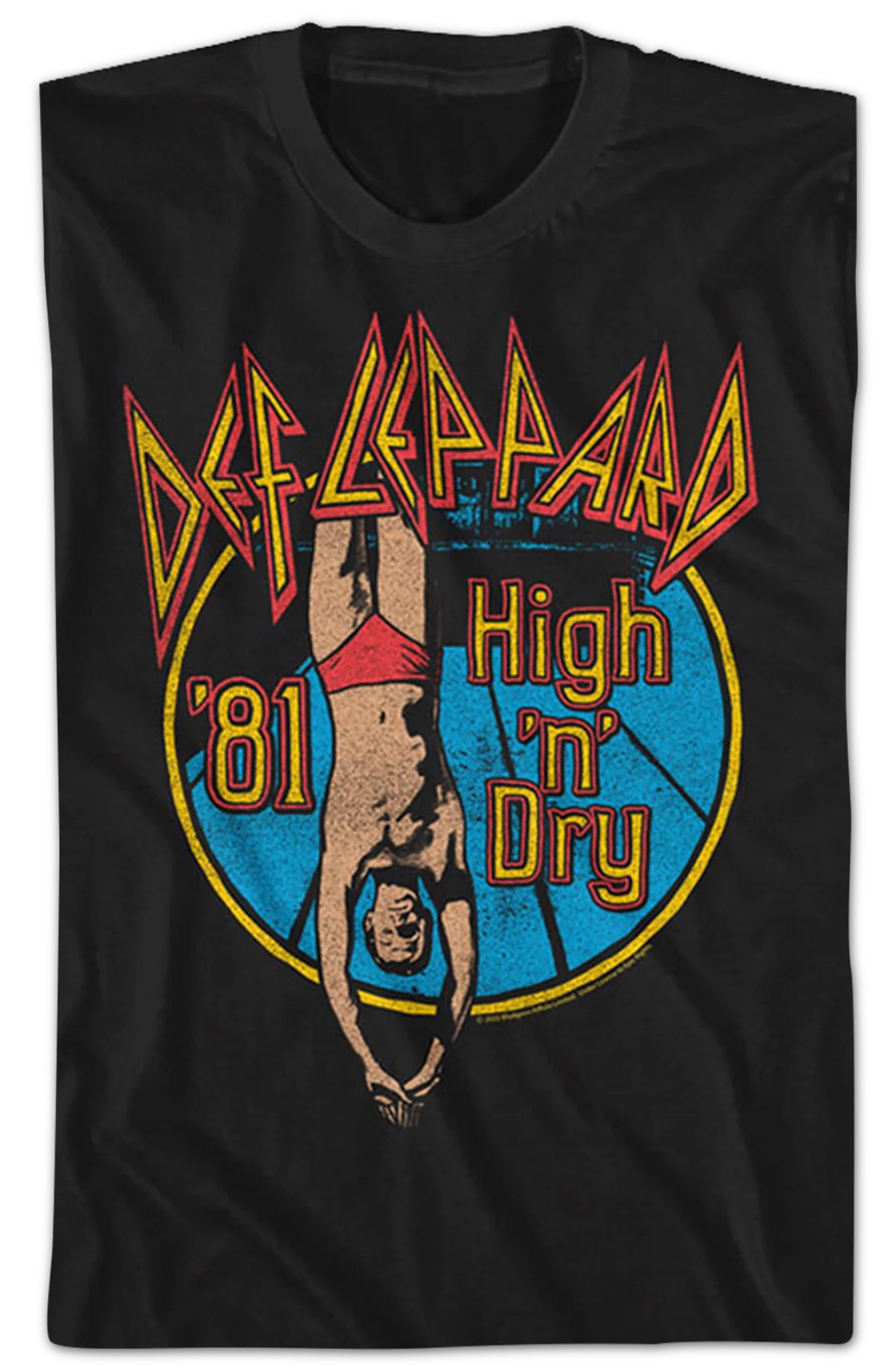 Vintage High 'n' Dry '81 Def Leppard T-Shirt - Image 2